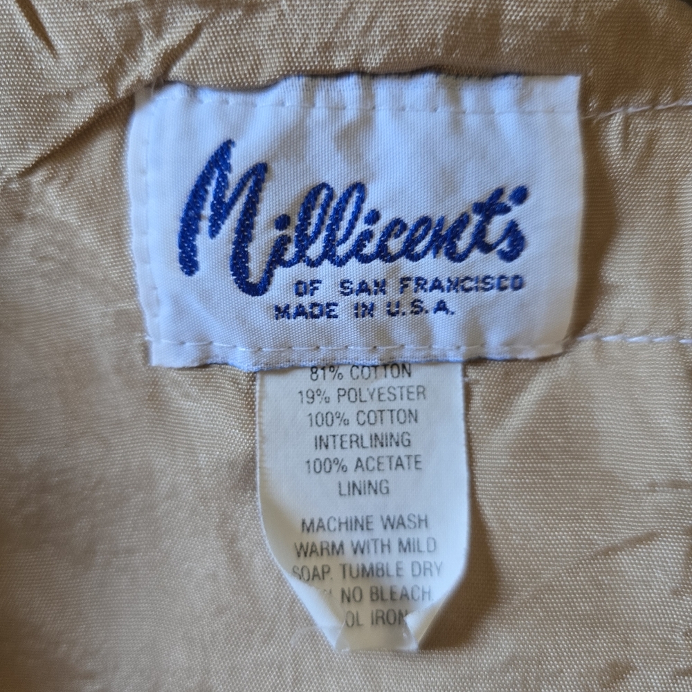 MILLICENTS OF SAN FRANCISCO Vintage Corduroy Jacket - Picture 7 of 8